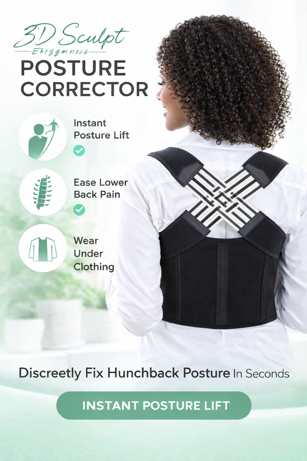 The 3D Sculpt Ergonomic Posture Corrector